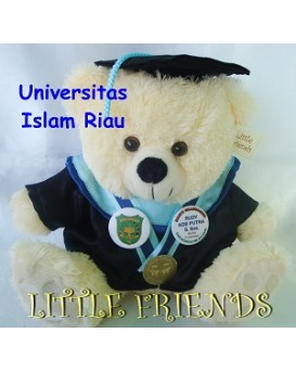 Boneka Wisuda Universitas Islam Riau - Ilmu Pemerintahan (30 cm)